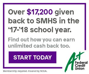 Over $17,200 given back to SMHS in the '17-'18 school year. Find out how you can earn unlimited cash back too.  Start today. 